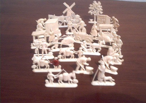Alte margarinefiguren handwerk - margarinefiguren,