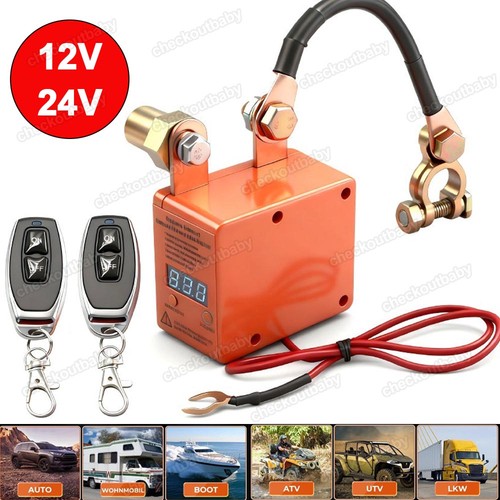 12v 24v batterietrennschalter - 12v,