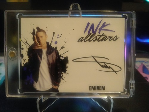 Eminem fanart autogrammkarte - fanart,
