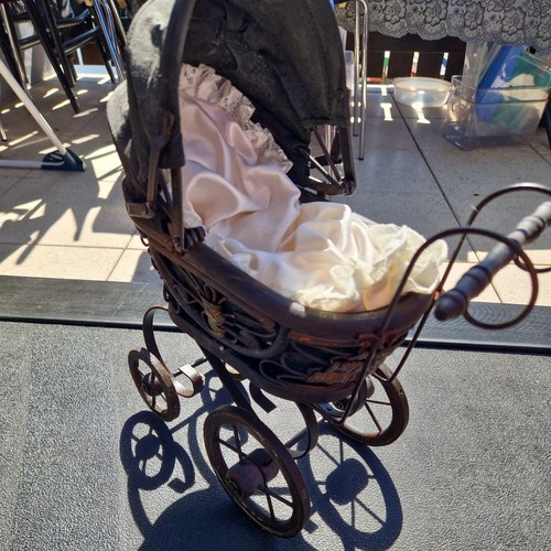 Vintage puppenwagen deko - vintage,