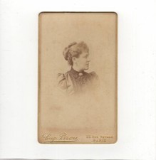 CDV Foto Damenportrait - Paris