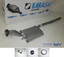 IMASAF Auspuff Mitteltopf +