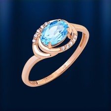 Russian Rose Rose Gold 585