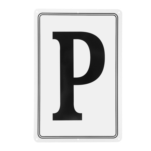 Aluminium-Buchstabenschild