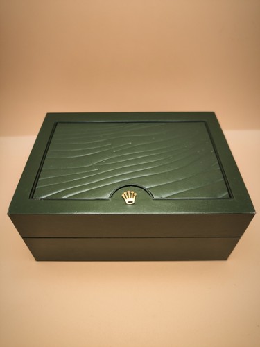 Original rolex uhrenbox - uhrenbox, grün