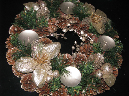 Adventskranz weihnachtsdeko - adventskranz,