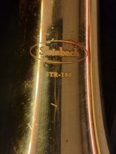 Hochwertige B Trompete Messing mit Koffer, Mundstück