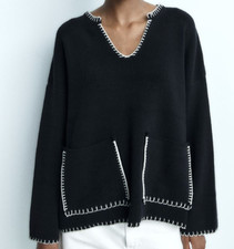 Zara Oversize Strick Pullover