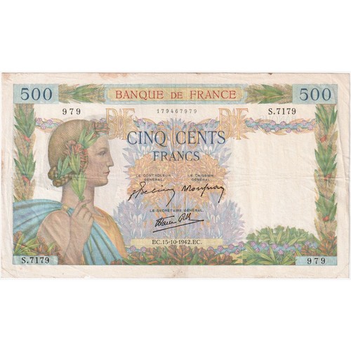 Frankreich 500 francs - frankreich,, la