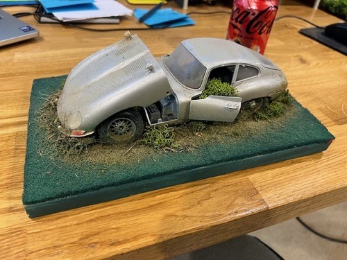 Jaguar type verwitterter - e-type,