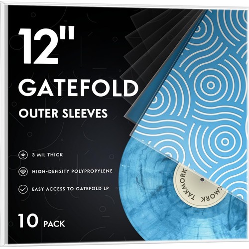 Gatefold record sleeves - gatefold, 12