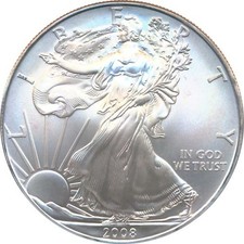 USA 2008 - Silver Eagle 1 Oz