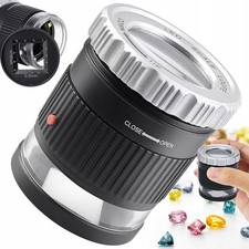 Lupe 30X Lupe LED Leuchtende