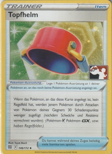 Pokémon topfhelm brilliant - topfhelm,