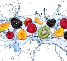 Spritzschutz aus Acryl Glas 60 x 55cm - Fliesenspiegel - Küchenrückwand