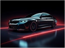 Poster Bmw M5 Showroom - Auto
