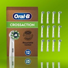 Oral-B Crossaction Aufsteckbürsten 12er Set für elektrische Zahnbürste