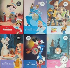 #RM# 6X 10 EURO GEDENKMÜNZEN