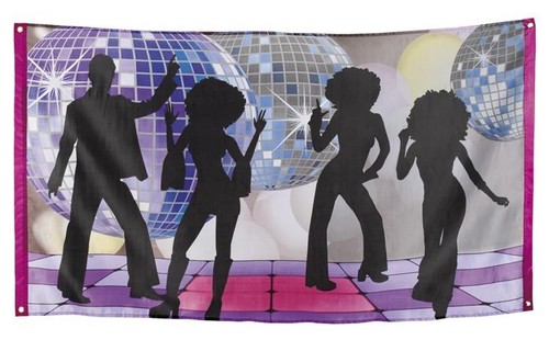 Fahne flagge disco 70er - flagge,