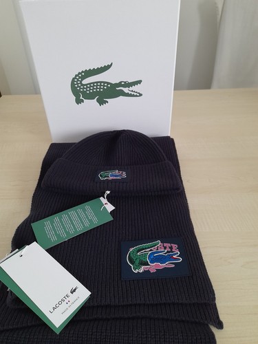 Lacoste mütze schal - lacoste, set