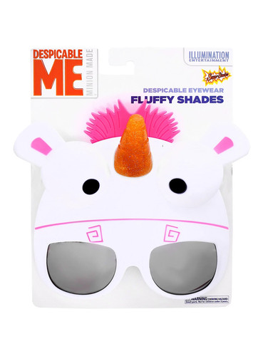 Minion fluffy partybrille - partybrille,
