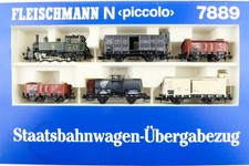Fleischmann 7889 Zug-Set ´Staatsbahnwagen-Übergabezug´, 6-teilig, OVP, (CK017)