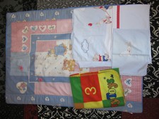 Picci Baby-Decke & Fleece-Decke und Bettwäsche-Set 2-teilig für Kinderbett