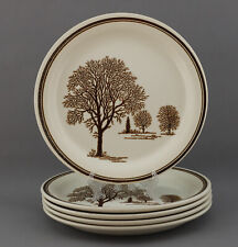 Vintage Speiseteller 25cm EIT English Ironstone Tableware baum