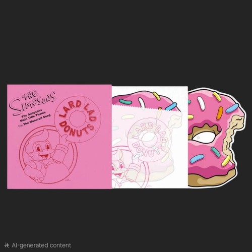 The simpsons donut - donut, shaped