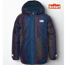 Scout SNOWY Kinder Winterjacke Jungen & Mädchen – Schnee-Funktionsjacke mit Kapu