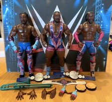 WWE Mattel Elite The New Day Wrestling Figuren Kofi Kingston Big E Xavier Woods