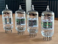 4 NOS JAN GE 12AT7WC 6201