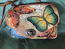 Anuschka Schultertasche Leder