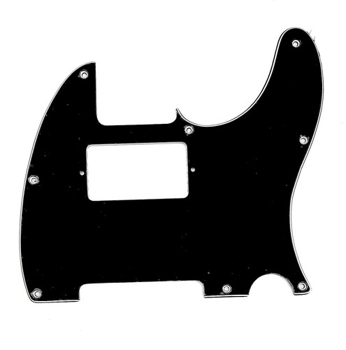 Pickguard schwarz lagig - pickguard,