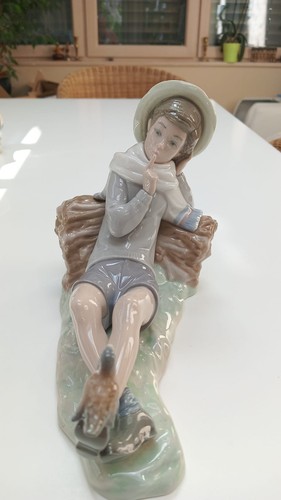 Porzellanfigur shepherd boy - porzellanfigur, "shepherd