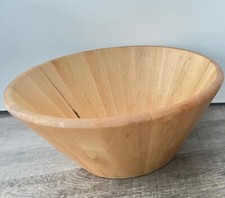 Bambus Schale Schüssel, Schale Ikea 28 cm, groß , matt , Obstschale, Salatschale