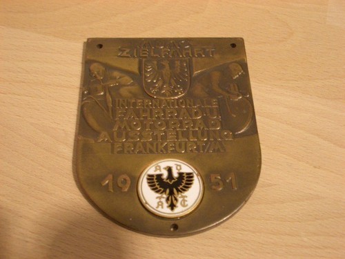 Adac plakette zielfahrt int - plakette,