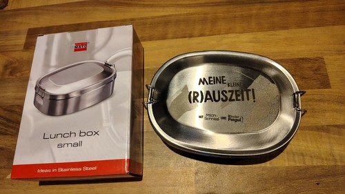 Edelstahl brotdose - edelstahl,