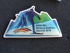 Oberhof Biathlon Pin IBU 2018 Weltcup #2