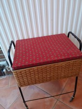 Nähkasten auf Rollen super erhalten ein Klassiker mit inhalt 60er jahre