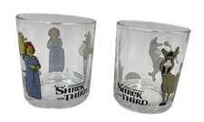Shrek Gläser 2007 DreamWorks, 9,5 cm, Konvolut, Hochwertig, Sammlerstücke