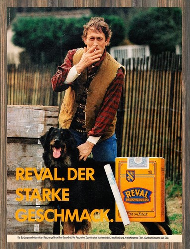 Reval reklame werbeanzeige - -,