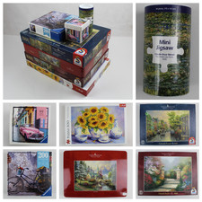 7 Kunst Puzzle, Claude Monet, Sonnenblumen, Garten, Ravensburger, 54-1000 Teile