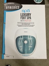 HoMedics Fußbad - Premium Spa Deluxe Fußbadewanne.