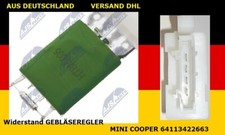 NEU  Widerstand GEBLÄSEREGLER