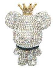 KREATIVER STRASS BÄR DUFTSTECKER AUTO LÜFTUNG HANDMADE AROMASTECKER KFZ BÄRCHEN