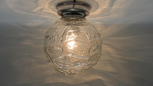 Deckenlampe kugellampe eisglas - deckenlampe,
