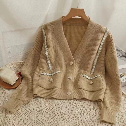 Strickjacke jersey eierwärmer - strickjacke,