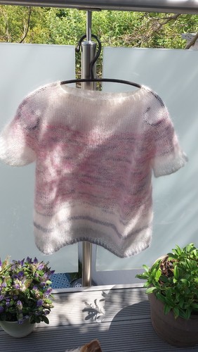 Pullover handgestrickt mohair - pullover,