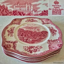 Vtg johnson bros old britain - 4,